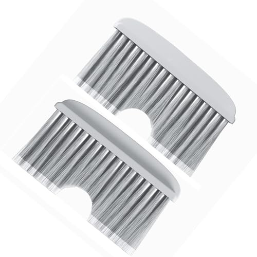 OVAQUIXI Cat Litter Box Door Brush, ABS Material, Self Grooming Remover for Pet Hair Control, Universal Fit for Covered Open Litter Boxes in Home and Apartment