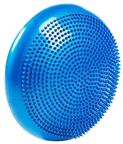 eBoutik - Balance Board for Core Strength & Back Pain Relief – Xmas Non-Slip Wobble Fitness & Rehab Gift – Christmas Wellness for Home Workouts & Posture Support (Blue)