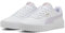 PUMA Damen Carina 3.0 Sneaker, White-Lilac Frost Gold, 40.5 EU