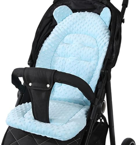 Cuscino per sedile reversibile per passeggino, materasso universale, supporto per bambino, cuscino riduttore in cotone, per bambini e bambine