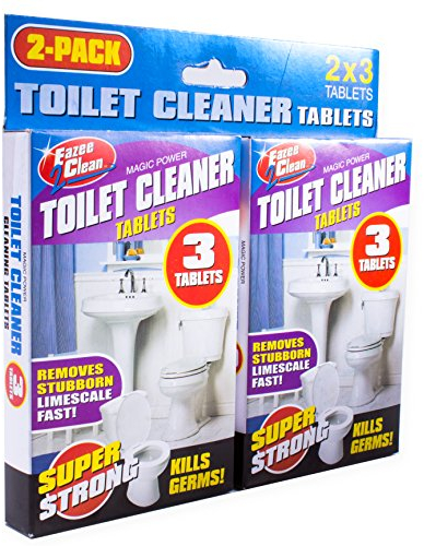 6X Super Strong Toilet Bowl & Cistern Cleaner Germ Killing Fast Acting Limescale Remover