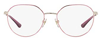 Vogue Eyewear Damen Vo4209 Runde Korrekturbrillenrahmen, Oberes Violett/Hellgold/Demo Objektiv