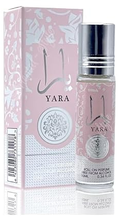 AYAT PERFUMES - 1 x 10ml - Huile Parfumée pour HOMMES & FEMMES - longue durée et de confort (Yara 10ml) - Parfum femme et homme