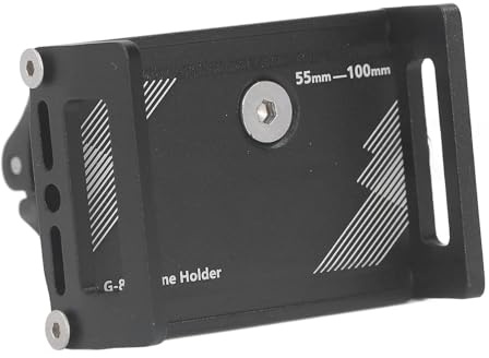Cykeltelefonfäste, Aluminiumlegering Cykeltelefon Navigationsfäste Hållare Stativ för Mountainbike Motorcykel