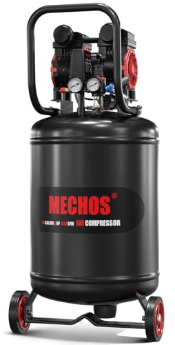 Portable Air Compressor with 14 Gallon Steel Tank, 2 HP 4.52 CFM @ 90 PSI, 116 Max PSI Oil-Free Air Compressor for Garage, Home Use, Tire Inflation, Nail Gun, DIY Projects,110V