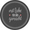 wolga-kreativ 80 Aufkleber Geschenkaufkleber - Mit Liebe Für Dich Gemacht - Gastgeschenke Hochzeit Sticker Aesthetic Etiketten Selbstklebend