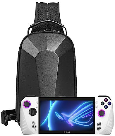Guscio rigido protettivo Crossbody Spalla Zaino con porta di ricarica Custodia per Asus ROG Ally Console Accessori