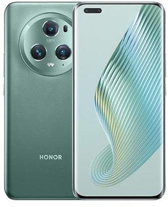 HONOR Magic5 Pro 5G, Smartphone de 12+512GB, Snapdragon 8 Gen 2, Pantalla HDR Quad-Curved de 6,81 y 120 Hz, Cámara Triple con IA de 50 MP, Enorme batería de 5100 mAh, Dual SIM, Android 13, Cabo Verde