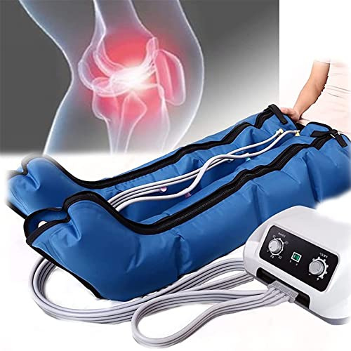 Leg Massager for Circulation & Muscle Relaxation, Pneumatic Air Compression Device for Feet, Calf & Thigh Massage, Sequential Massage Technology