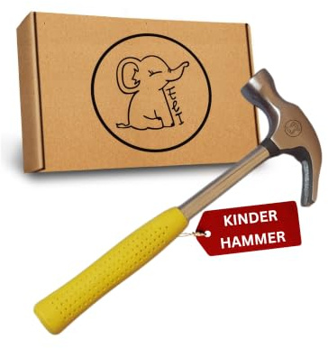 Eli® Barnhammare – äkta verktyg för barn – hammare ergonomiskt handtag
