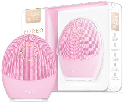 FOREO LUNA 3 plus Normal skin - Silicone Facial Cleansing Brush - Face Sculpting Tool - Anti Aging Face Massager - Instant Face Lift - Enhances Absorption of Facial Skin Care Products