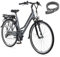 TELEFUNKEN E-Bike Damen Elektrofahrrad Alu 28 Zoll mit 21-Gang Kettenschaltung, Pedelec Trekkingrad mit Fahrradschloss und Hinterrad-Motor 250W 10,4Ah, 36V Akku, XT480 Expedition