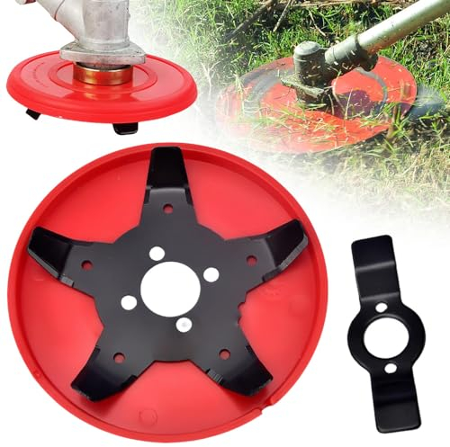 Unkrautbürste,2024 New Unkraut Entferner Gerät,Freischneider Zubehör,Stahldraht Rasentrimmerkopf für Wasser und Bodennutzung Garten-Rasentrimmerkopf-Rasenmäher-Elektrowerkzeug (1 Pcs)