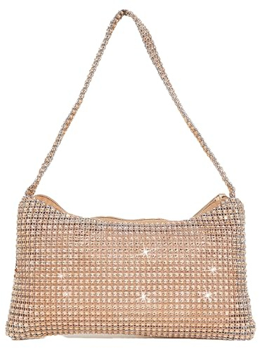 MLPKOI Women's Rhinestone Clutch Purse, Evening Gown Handbag Sparkly Rhinestone Purses for Lady Girl Evening Wedding Party Banquet Prom Bridal Night