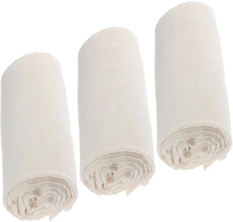 Toyvian Paños De Algodón Para Queso De Cocina Reutilizables 3 Unidades 100x90 Cm Tela Filtrante Multiusos Para Yogur y Tofu Accesorios De Cocina