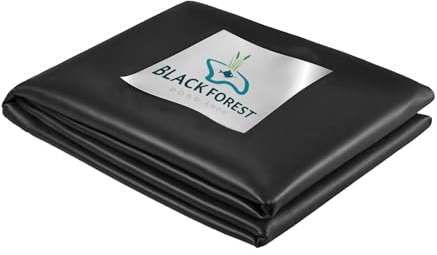 Black Forest Pond Shop - EPDM Teichfolie 6x5m hochelastische langlebige Teichfolie 1mm EPDM Folie 6x5m für Teich Schwimmteich Hochbeet Badeteich