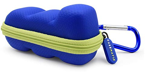 CASEMATIX Asthma Inhaler Case Protects Asthma Holder From Accidental Sprays and Dirt, Includes Blue Green Case Only