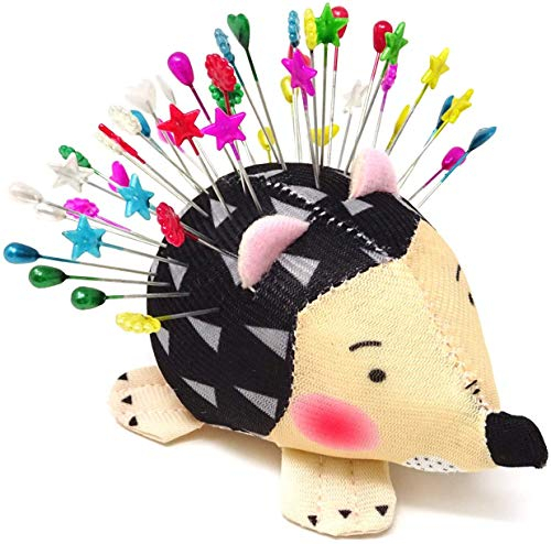mciskin Nadelkissen in Igel-Form, Nadelkissen, zum Nähen oder Basteln