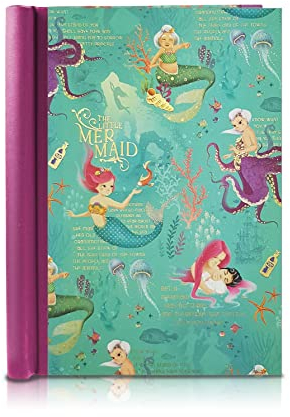FAIRklemmt Klemmbinder Kleine Meerjungfrau Magenta, A4