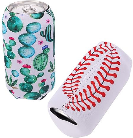 Toyvian 4piezas Funda Para Lata De Cerveza De Fundas Para Botellas De Bebidas Protege Tus Latas De Cerveza Cualquier Fiesta o Picnic