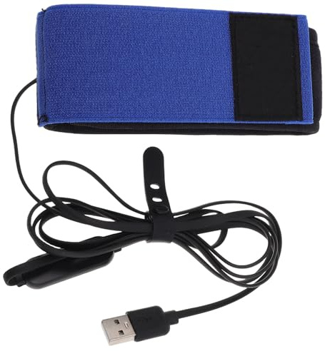 Parliky Chauffe-Objectif USB pour Caméra et Télescope avec Bande en Tissu et Plastique, Fonction Anti-Buée et Anti-Froid, Portable, 3 Réglages Température, Adapté à la Photographie en