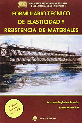 FORMULARIO TECNICO DE ELASTICIDASD Y RESISTENCIA DE MATERIALES