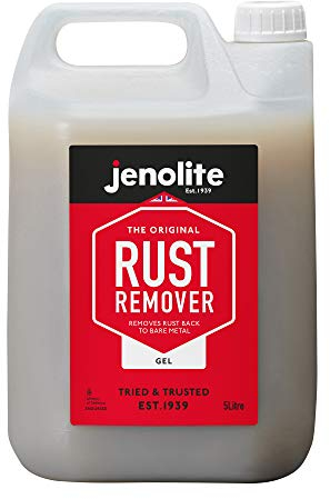 JENOLITE- Rostentferner Gel. Zur schnellen Behandlung von Rost, zurück zu blankem Metall. Inhalt: 5kg