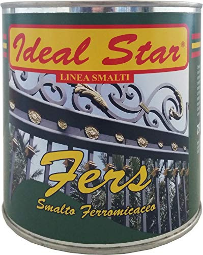 Smalto ferromicaceo Lt 0,75 (Marrone Grana Fine)