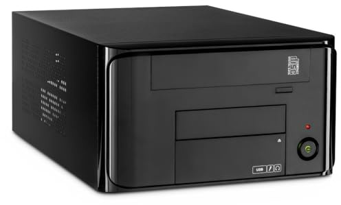 Caja PC INTER-TECH Mini ITX MI-008 Negro 2X USB3.0,138X220X340MM