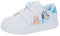 Bluey Turnschuhe für Kinder, Jungen, Mädchen, Welpen, leicht, einfach zu befestigen, Sportschuhe, weiß, 28 EU