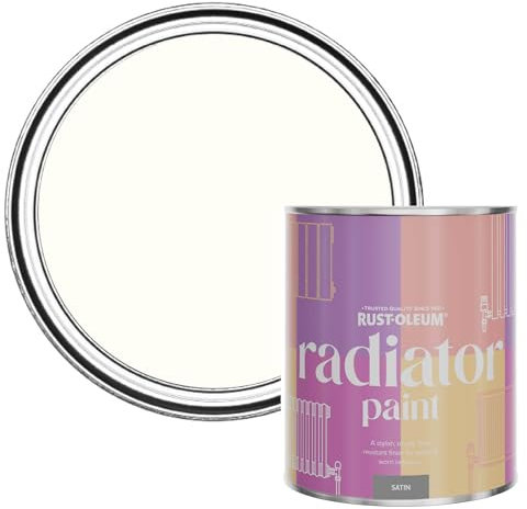 Rust-Oleum Pink Heat Resistant Radiator Paint in Satin Finish - Sweet Nothing 750ml