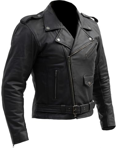 BROGER Rocker Motorradjacke Herren