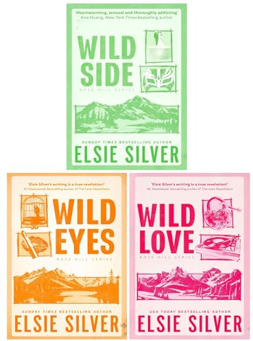 Rose Hill Series By Elsie Silver 3 Books Collection Set (Wild Love, Wild Eyes, Wild Side)