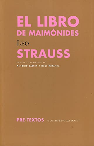 El libro de Maimónides (Filosofía Clásicos)