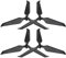 Dilwe 3-Blatt-Propeller, Kohlefaser-Schnellkupplungsrequisiten 8743 Foldble-Propeller mit Geräuschunterdrückung für 2 Pro/Zoom-Fernbedienung für Drohnen-Quadrocopter