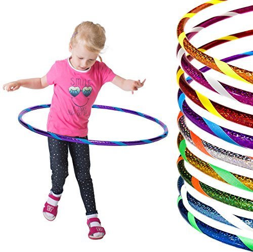 Funny Kinder Hula Hoop Reifen Ø80cm, Violett-Blau