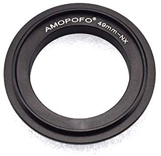 49mm-NX Macro Reverse Mount Adapter Ring,& for Samsung NX Camera NX1 NX3000 NX2000 NX300M NX300 NX1000 NX210 NX200 NX30 NX20 NX5,Macro Shoot.