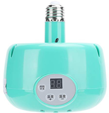LED lumire chaude, E27 lampe chauffante Thermostat de chauffage temprature rglable pour reptile tortue lampe chauffante pour btail quipement de conservation de la chaleur 220V