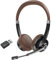 Conambo Bluetooth Headset mit Mikrofon,Kabelloses Headset mit Mikrofon mit HD Stereo Sound & 25 Stunden Spielzeit,Headset Bluetooth 5.0 mit USB-A Dongle für Laptop/PC/Mac-DSP Geräuschunterdrückung