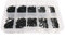 Idomin 1000 pz M1 M1.2 M1.4 M1.7 Acciaio Nero Micro Croce Rotonda Piatta Testa Svasata Autofilettanti Vite for Legno Set Kit Box (Color : Countersunk Head)