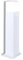 damastoreitalia Luci da giardino a palo, Design Moderno, IP44, Lampione per lampadine a led max 12W, Ideali per Illuminare Vialetti e Percorsi Pedonali Esterni (Bianco)