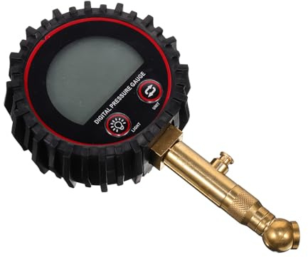 TOYANDONA Digital Tire Pressure Gauge Large LCD Screen, Electronic Tyre Pressure Monitor for Cars and Bikes, Accurate PSI Tester for Racing and Daily Vehicle Maintenance