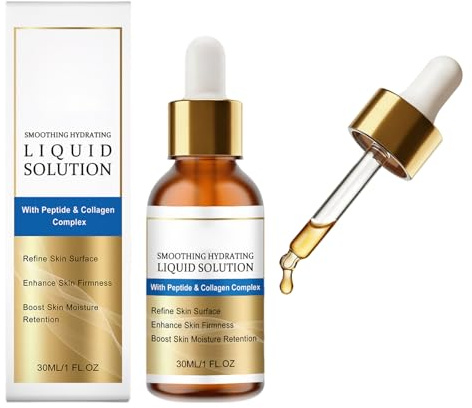 HASAIKA® Lifting Anti-rynk ansiktsserum, anti-aging ansiktsserum, lämpligt för alla hudtyper för behandling av fina rynkor i ansikte, nacke och ögon (30 ml)