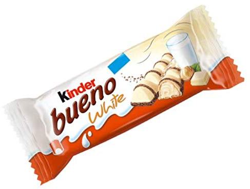 15x Kinder Ferrero Bueno White Doppelriegel a 39g Ferrero Riegel Schokolade