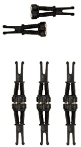 Hornby R7400 vakuumrör magnetkopplingspaket – 17 mm – reservdelar och tågtillbehör för Hornby spårvidd OO modelljärnvägsset, koppling och modelleringsverktyg 16 x magnetkopplingar, skala 1:76