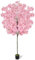 Künstlicher Kirschblütenbaum Kunstpflanze Künstlicher, Topfbaum Pflanze Kunstbaum Kirschblüte Zimmerpflanze Für Zuhause,Hochzeit,Party,Garten,Büro Dekoration