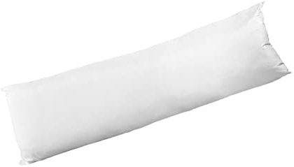 Sleep&Snuggle Long Bolster Pillowcase to Fit Single 36”/ 90cm Body Pillow Neck Support Pregnancy Maternity Orthopaedic Support Comfort and Soft Case