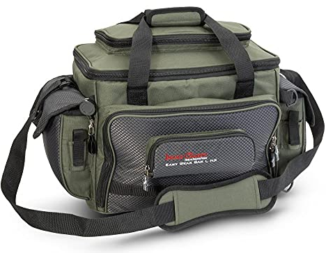 Iron Claw Easy Gear Bag L-NX 52 x 34 x 31 cm Ködertasche mit 4 Boxen