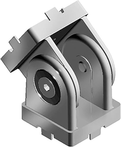 Fath Gelenk Item System passend zu Aluprofil 30x30 Nut 6 - Scharnier, Zinkdruckguss
