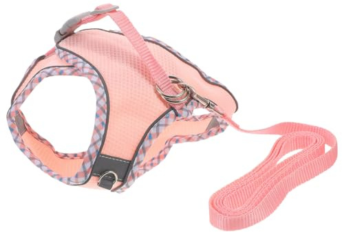Abaodam Harnais Et Laisse Ajustables pour Chien pour Promenades Et Entraînements Extérieur Convient à Chiens De Moyenne Et Grande